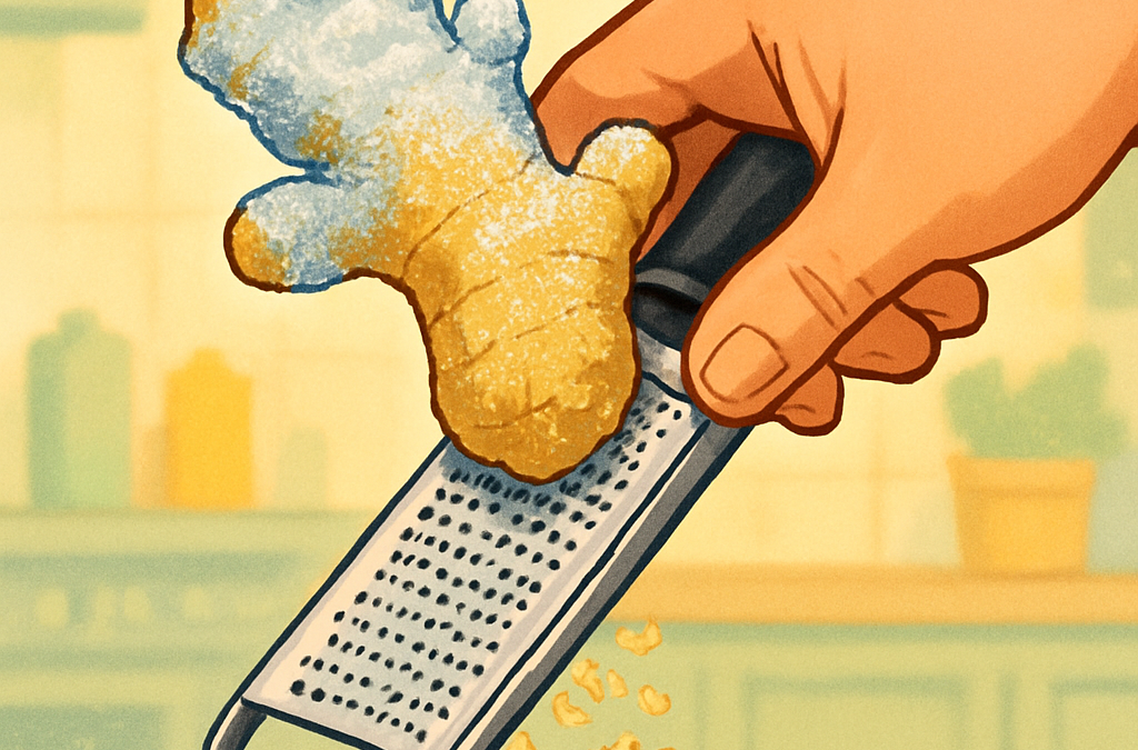 The No-Peel Ginger Hack