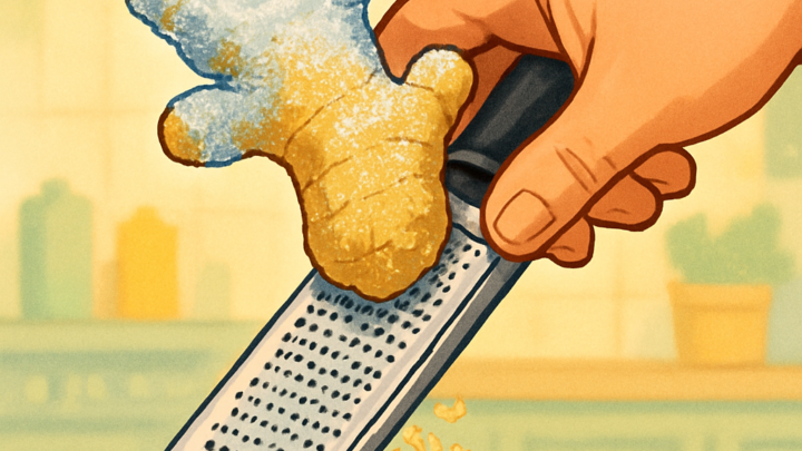 The No-Peel Ginger Hack