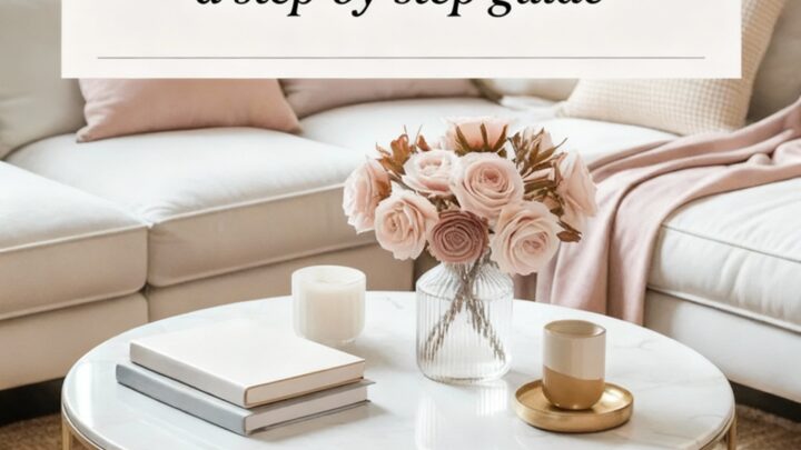 The Formula for a Perfectly Styled Coffee Table: A Step-by-Step Guide
