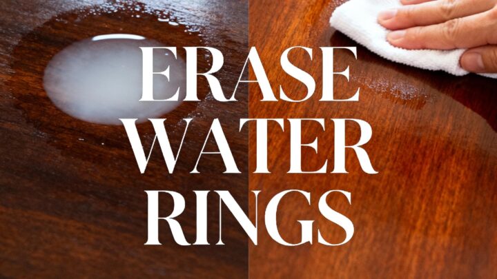 This 2-Minute “Mayonnaise” Trick Erases Water Rings from Wooden Furniture