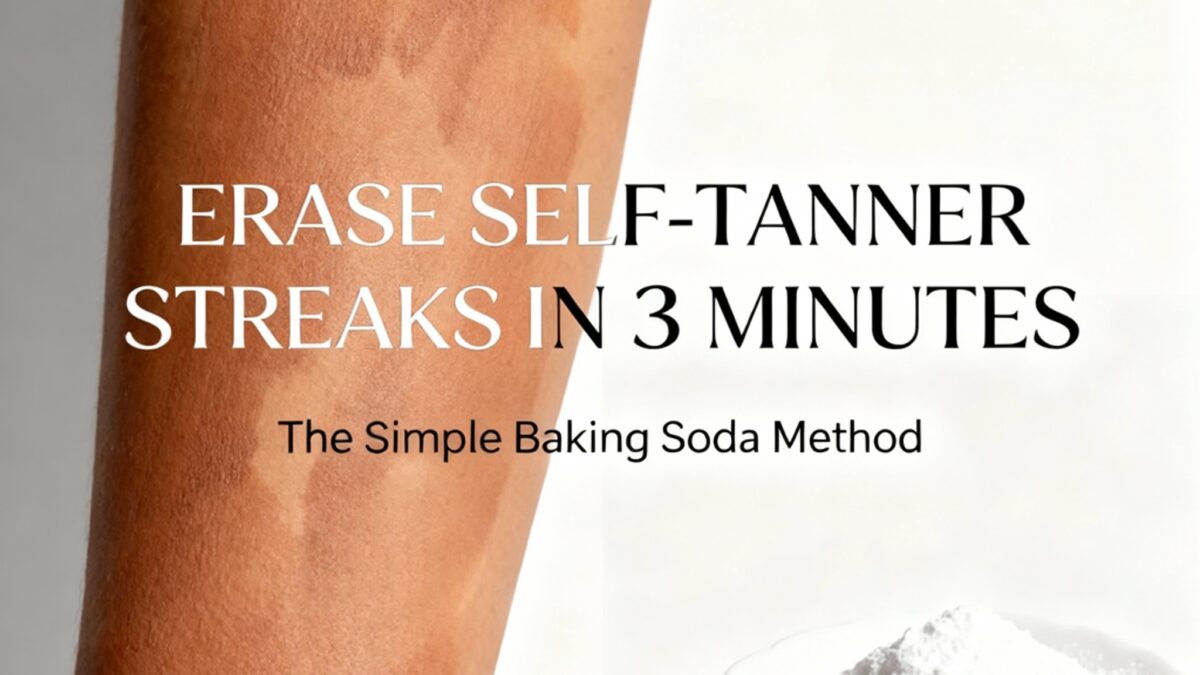 The Ultimate Guide to Fixing Self-Tanner Streaks with Baking Soda