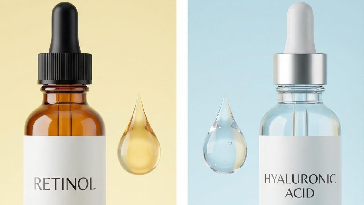 Retinol vs. Hyaluronic Acid: Which Should You Use First?