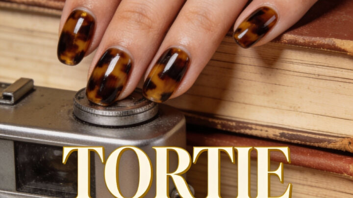 The Amber Glow: Tortoiseshell Nail Inspirations for a Vintage Vibe