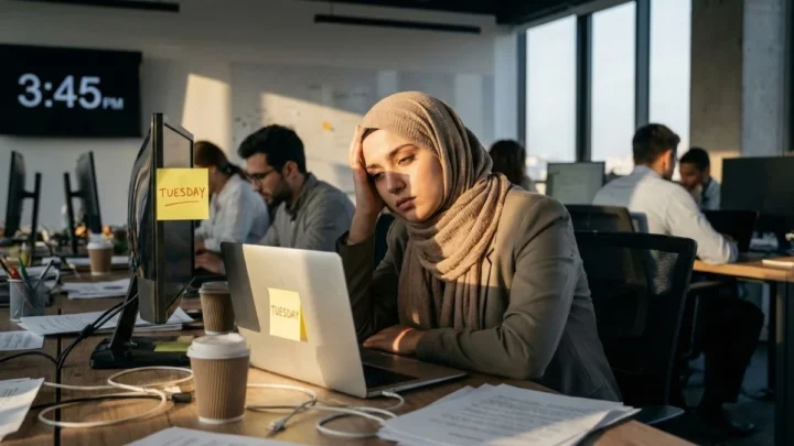 The “Sunday Scaries” Are Changing — Why Tuesday Is Now the Most Exhausting Day