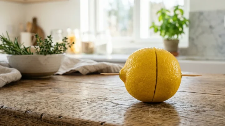 The Viral “Toothpick” Hack to Stop Cut Lemons from Drying Out
