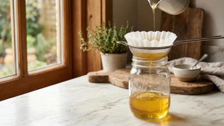 The “Coffee Filter” Hack for Perfectly Clarified Butter