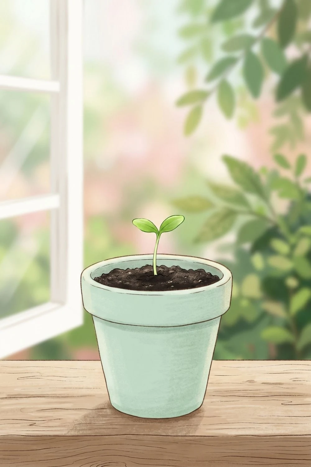Seedling illustration