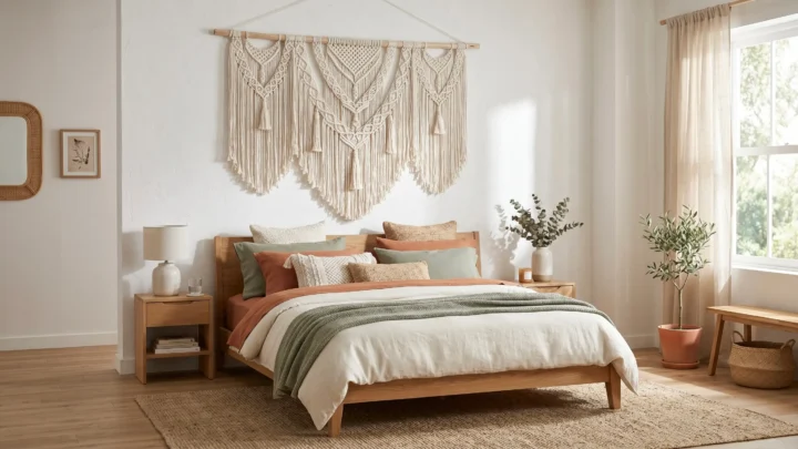 5 Stunning Boho Crochet Wall Hangings to Transform Your Bedroom Retreat