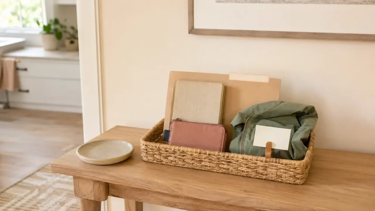 What Belongs in a Back-to-School Landing Basket—and What Should Stay Out