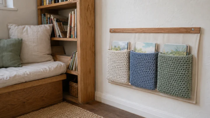 Crochet Book Pockets for Reading Corners—6 Soft Storage Ideas Worth Showing an Artisan