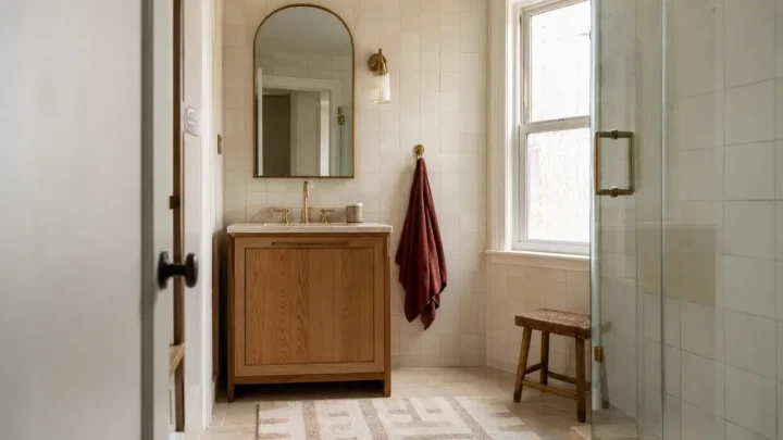 Neo Deco Has Moved Into the Bathroom—6 Small Details That Keep It Calm