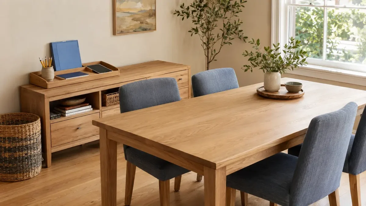 How to Set Up a Homework Station That Doesn’t Take Over the Dining Table 1 How to Set Up a Homework Station That Doesn’t Take Over the Dining Table