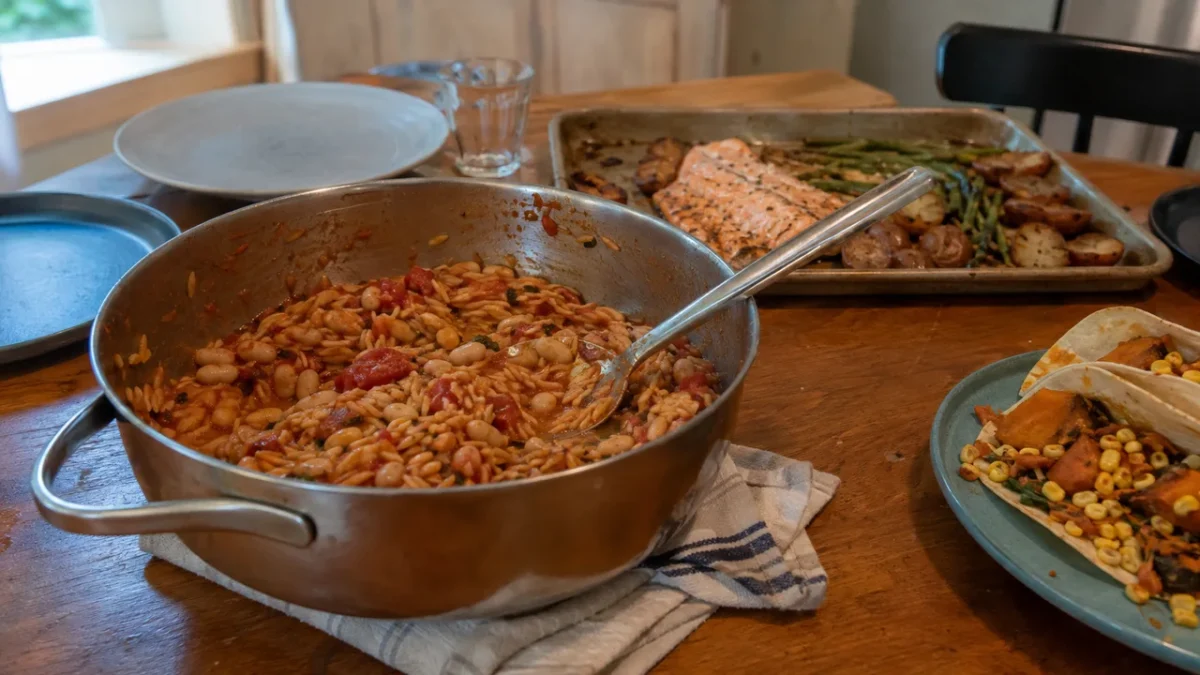 30-Minute Dinners That Bridge the Gap Between Summer and Fall 1 30-Minute Dinners That Bridge the Gap Between Summer and Fall