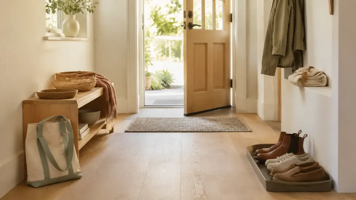 The First Cool-Weather Entryway Reset: 7 Small Changes Before Autumn Clutter Begins