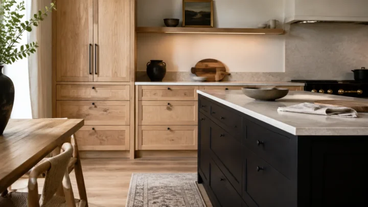 White Oak + Black Is the Kitchen Pairing Pinterest Keeps Saving—Here’s How to Keep It Warm